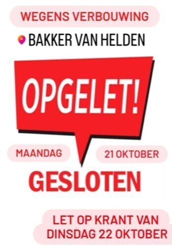 AANBIEDINGEN  t/m 21 oktober